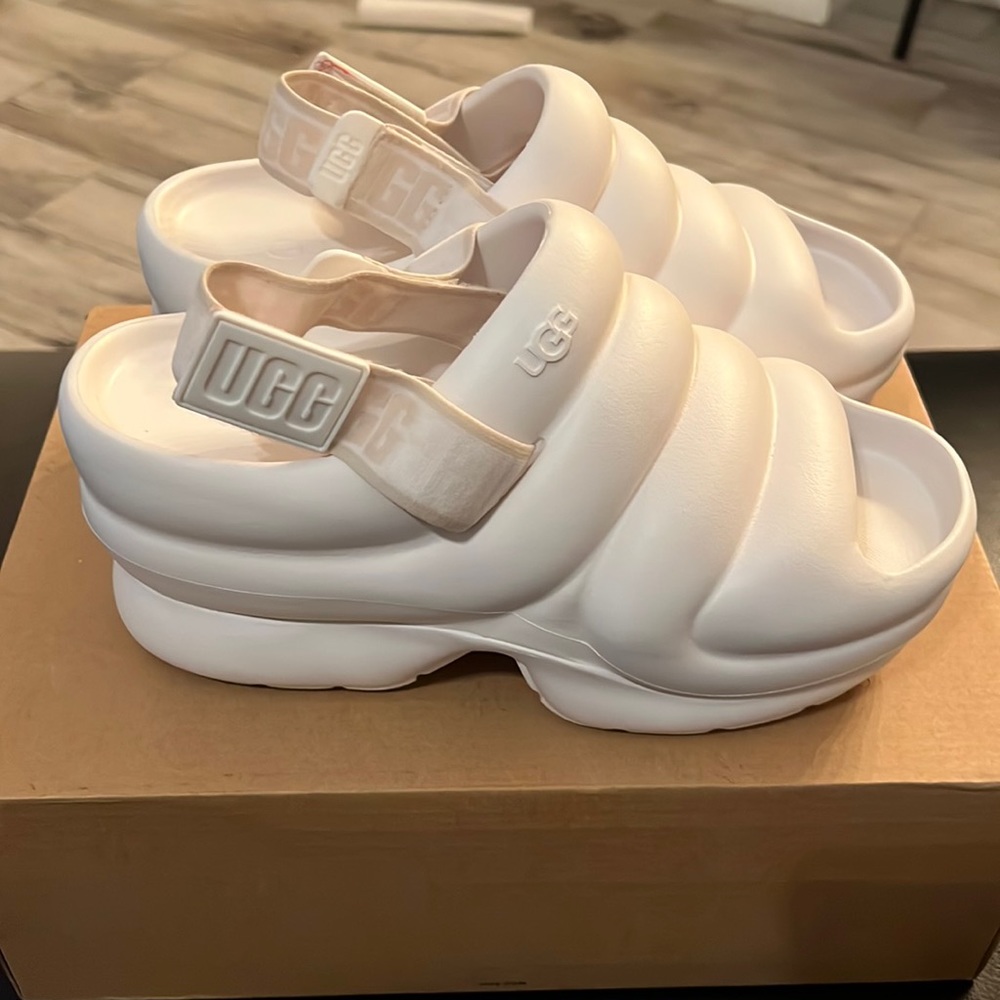 UGG Aww Yeah Slingback Platform Sandals